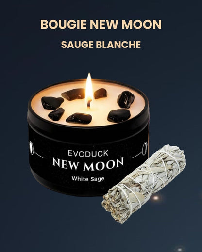 BOUGIE NEW MOON - SAUGE BLANCHE