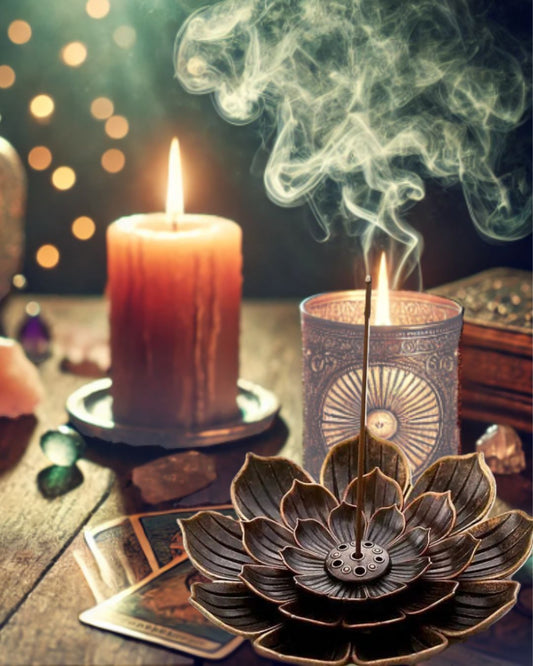 Support d’encens Lotus – Harmonie et purification